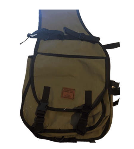 Rear mounted double saddle bag -min